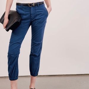 NILI LOTAN military pants.  Size 6.  Light blue